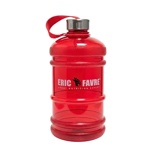 [EFACCGOURD] GOURDE SPORT HALTERE ROUGE AVEC POIGNET 2200ML E FAVRE